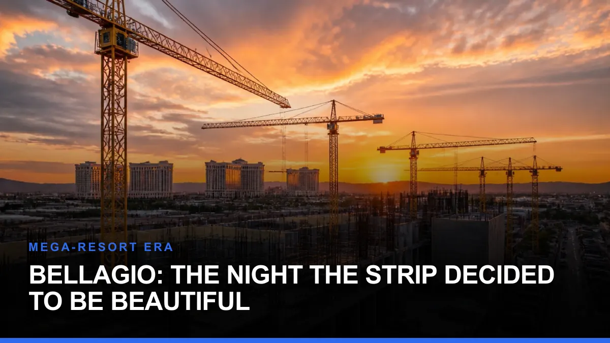 Bellagio: The Night the Strip Decided to Be Beautiful