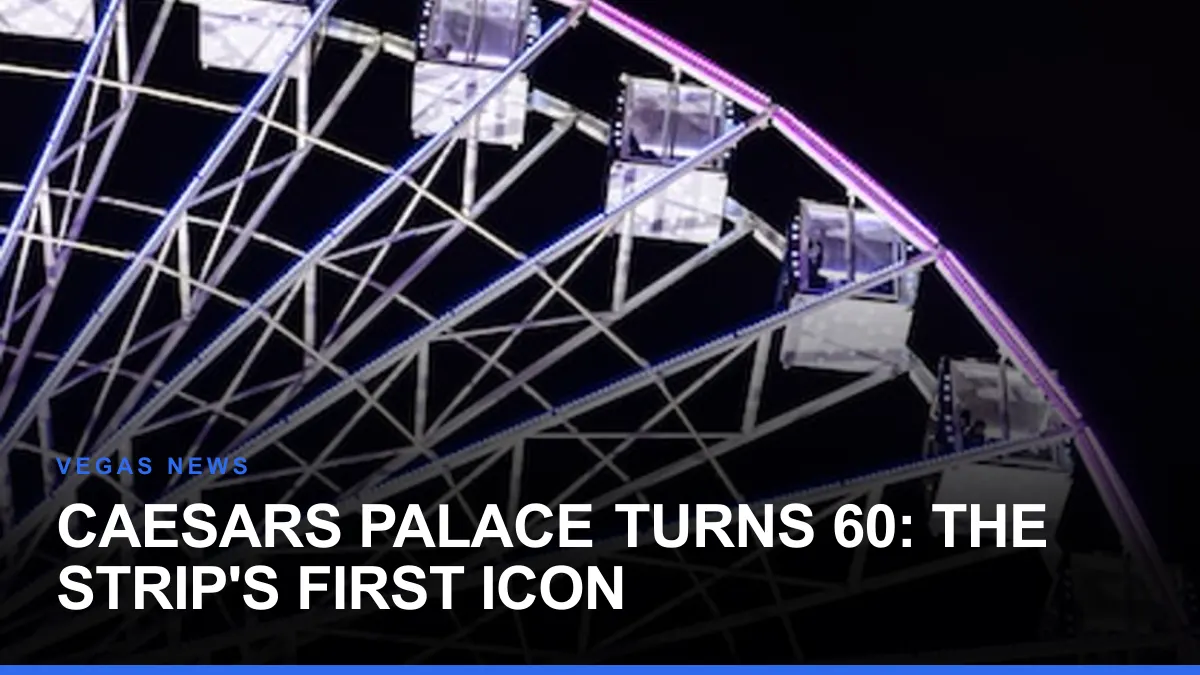 Caesars Palace Turns 60: The Strip's First Icon