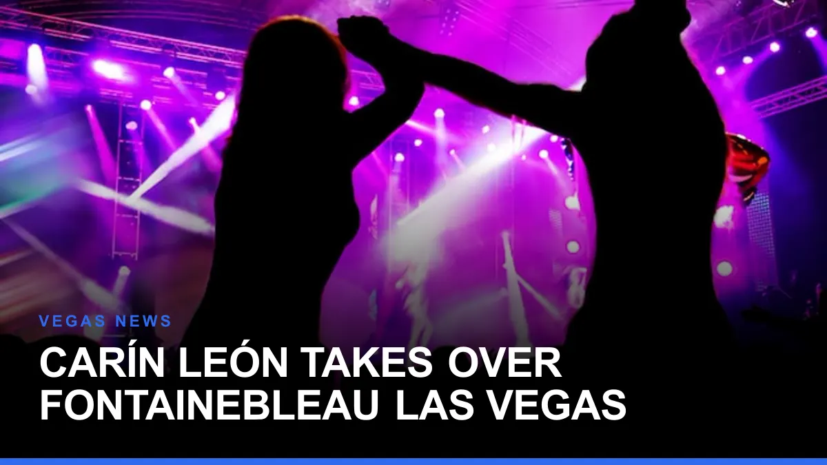 Carín León Takes Over Fontainebleau Las Vegas
