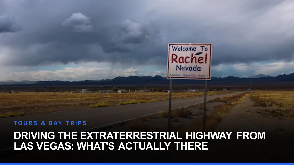 Driving the Extraterrestrial Highway From Las Vegas: What's Actually There