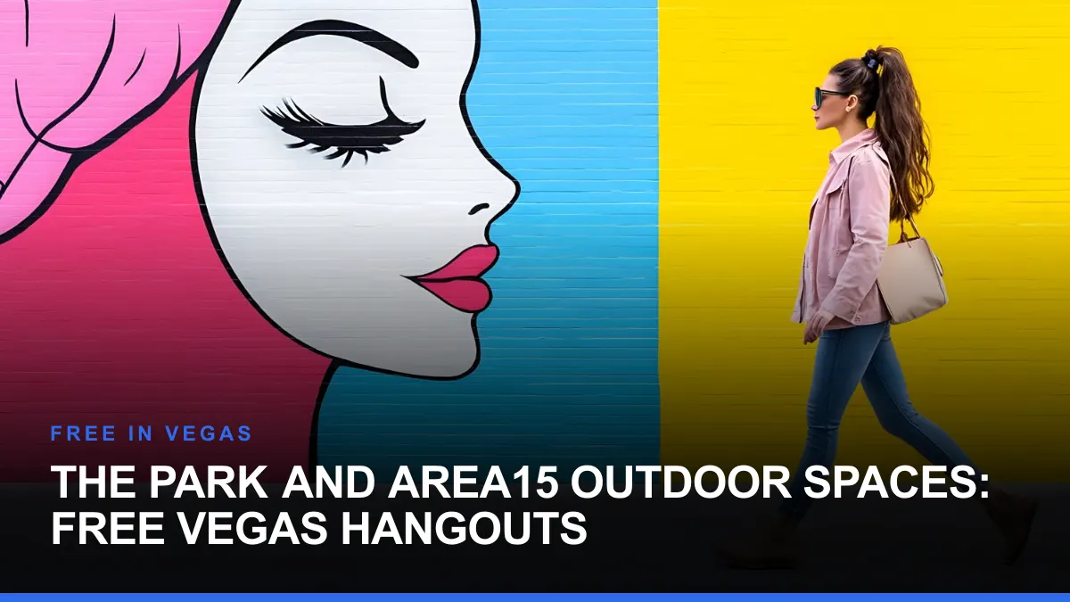 The Park and AREA15 Outdoor Spaces: Free Vegas Hangouts