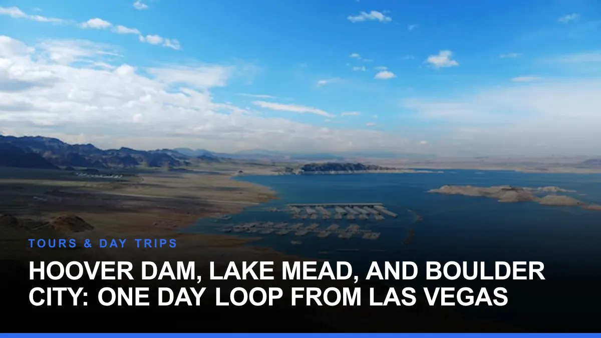 Hoover Dam, Lake Mead, and Boulder City: One Day Loop From Las Vegas
