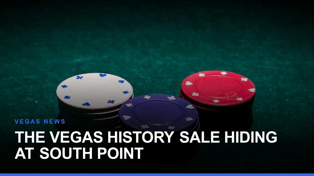 The Vegas History Sale Hiding at South Point