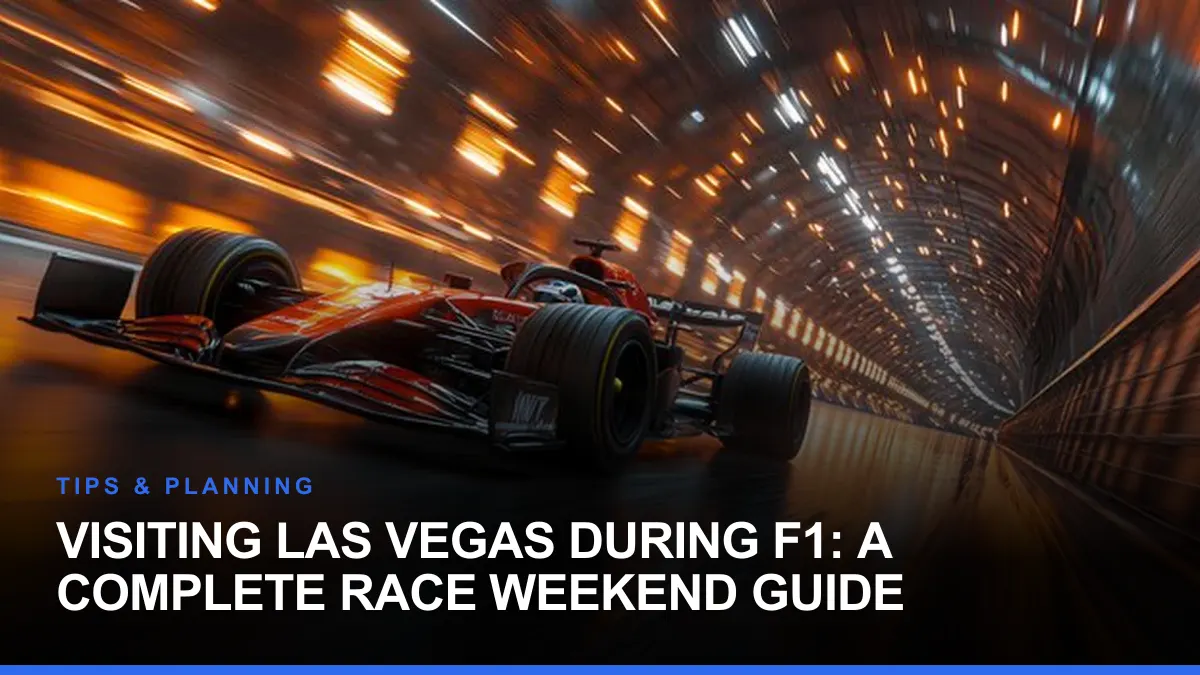 Visiting Las Vegas During F1: A Complete Race Weekend Guide