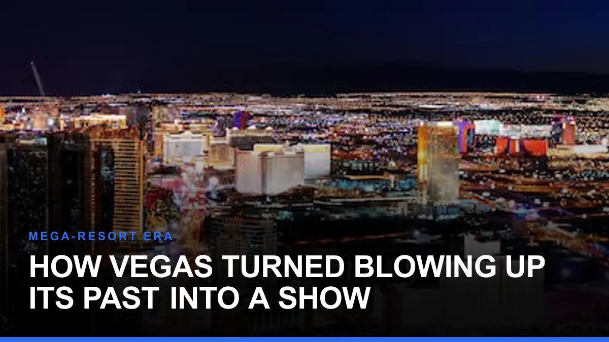 How Vegas Turned Blowing Up Its Past Into a Show