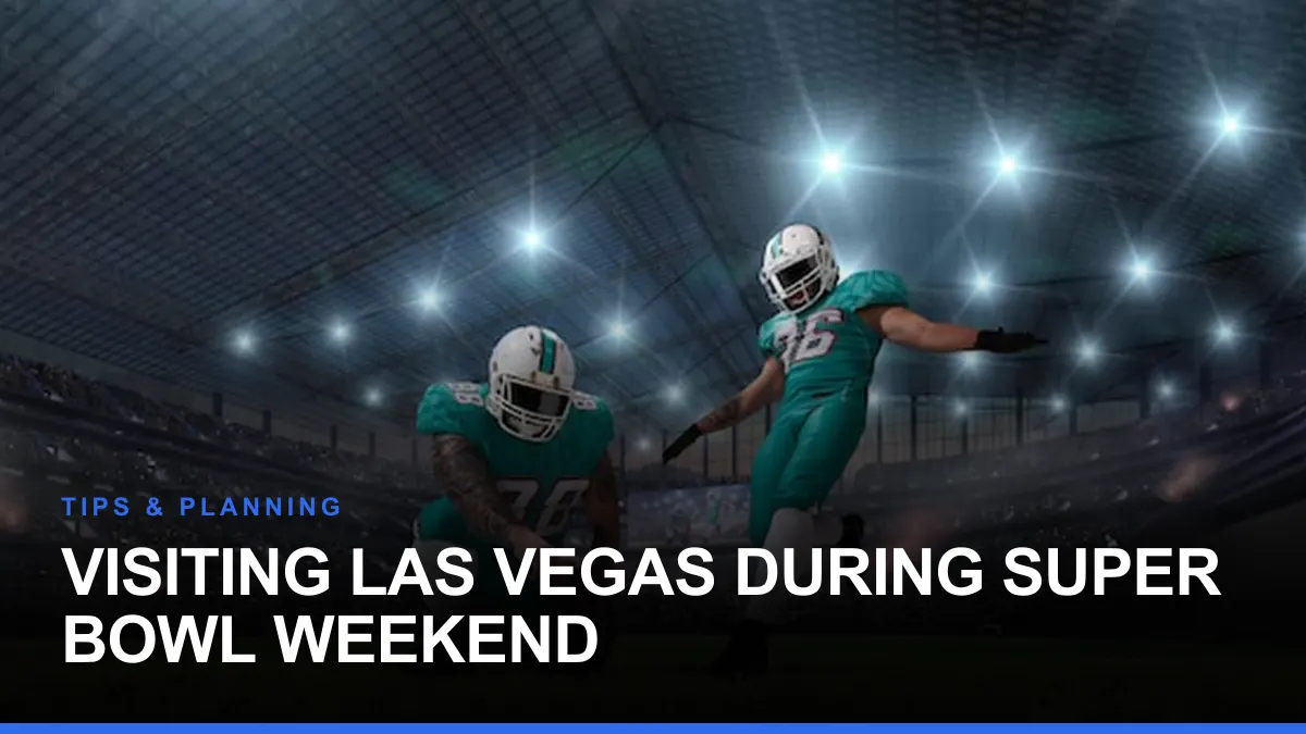 Visiting Las Vegas During Super Bowl Weekend