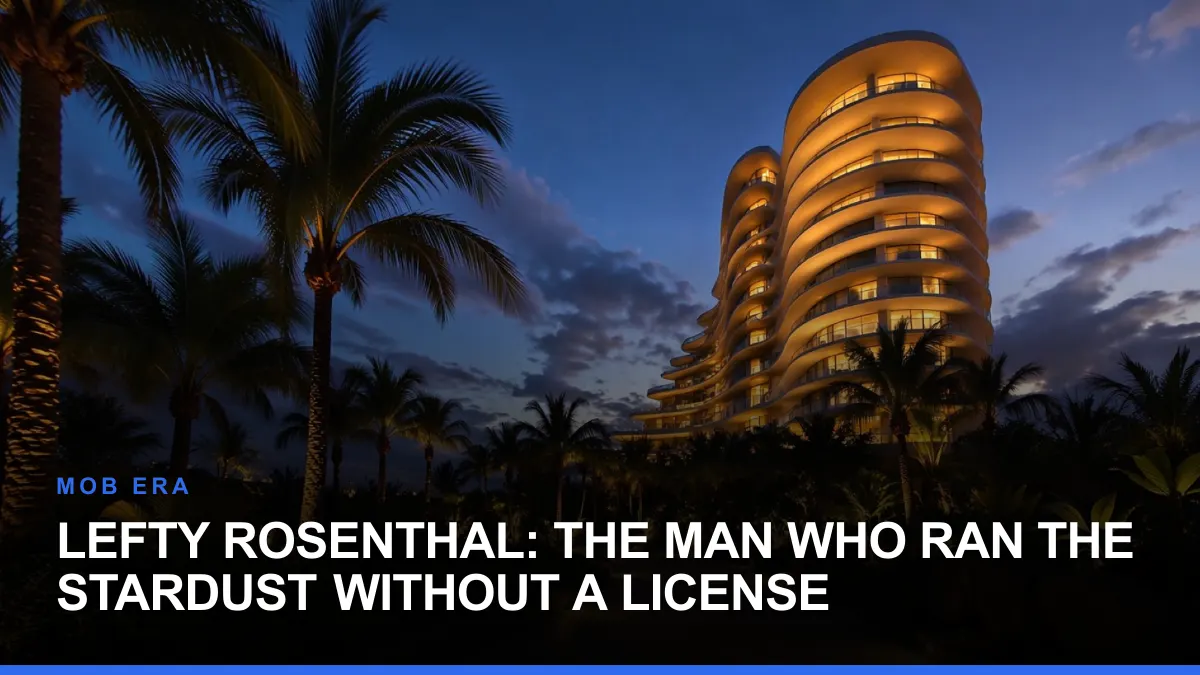 Lefty Rosenthal: The Man Who Ran the Stardust Without a License