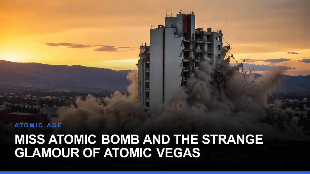 Miss Atomic Bomb and the Strange Glamour of Atomic Vegas