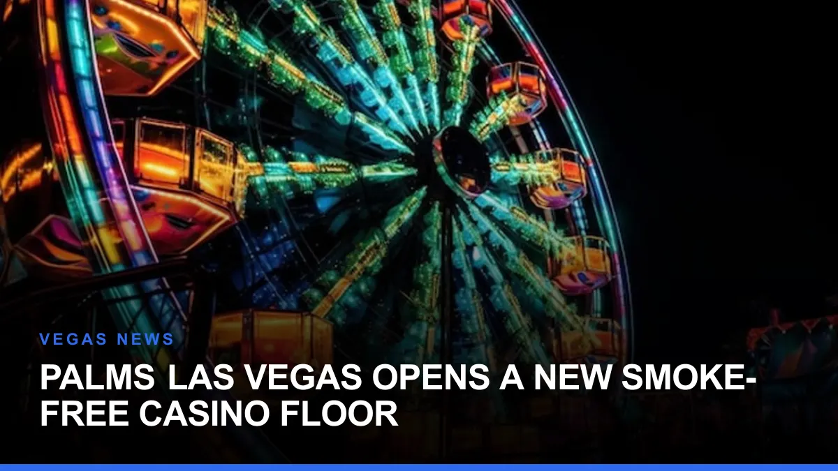 Palms Las Vegas Opens a New Smoke-Free Casino Floor