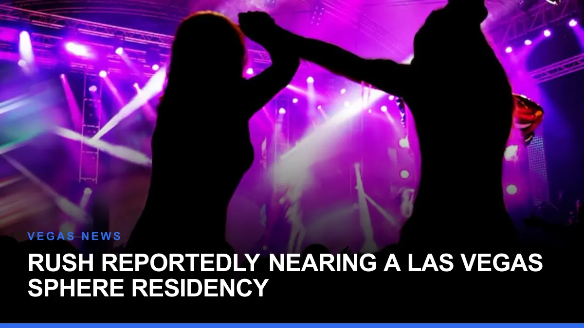 RUSH Reportedly Nearing a Las Vegas Sphere Residency