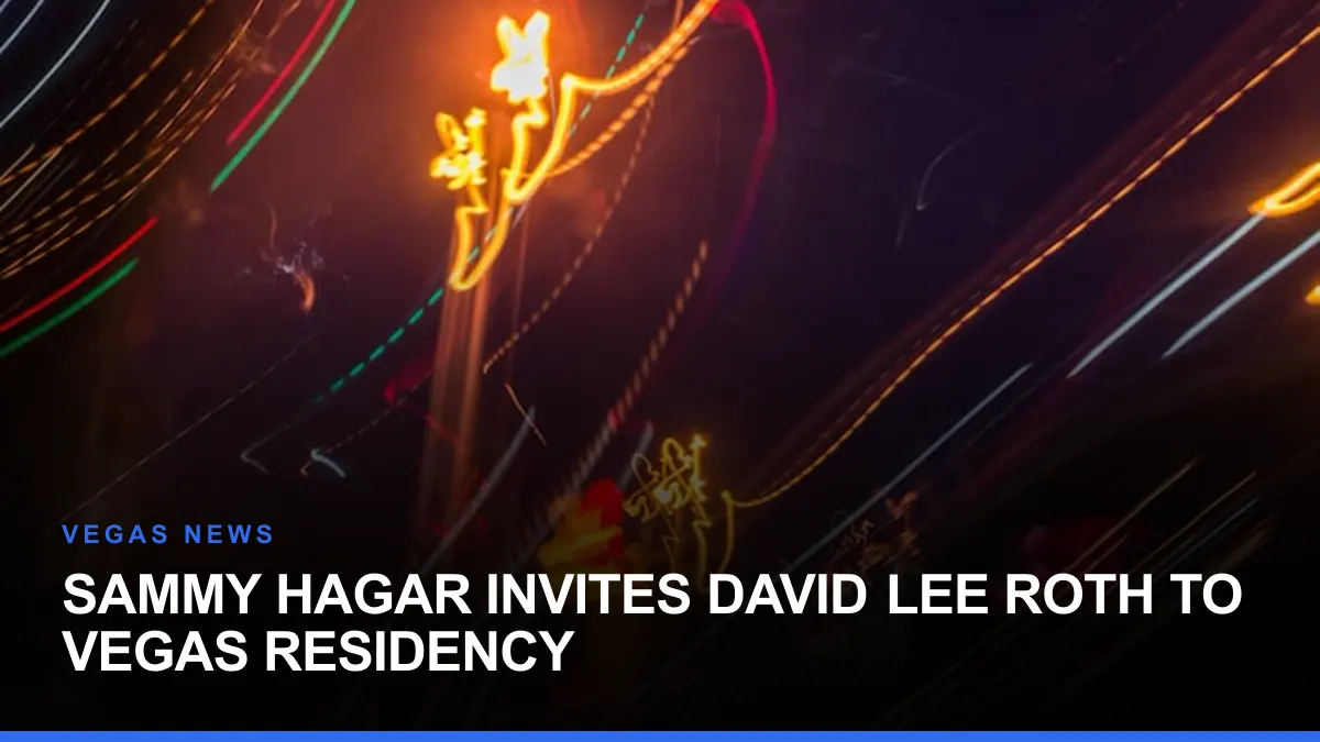 Sammy Hagar Invites David Lee Roth to Vegas Residency