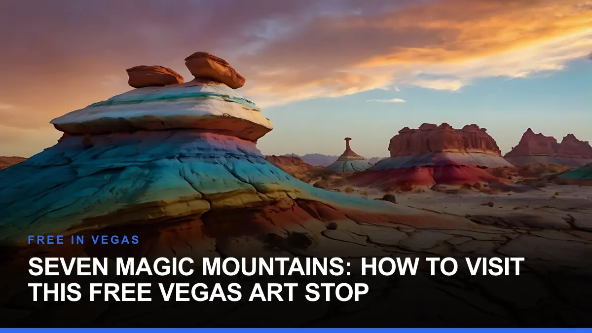 Seven Magic Mountains: How to Visit This Free Vegas Art Stop