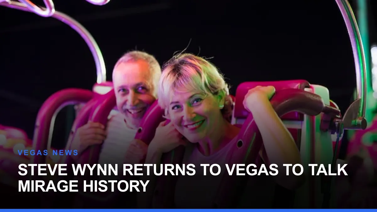 Steve Wynn Returns to Vegas to Talk Mirage History