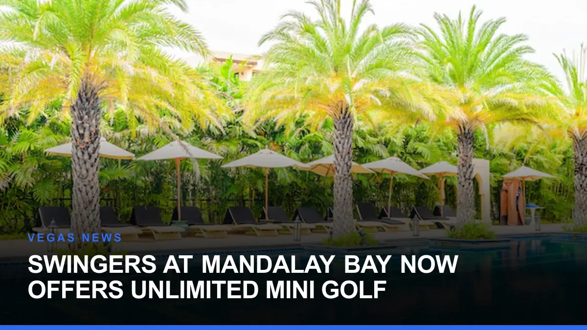 Swingers at Mandalay Bay Now Offers Unlimited Mini Golf