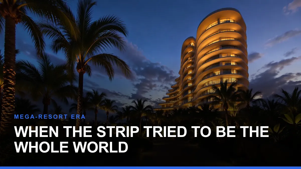 When the Strip Tried to Be the Whole World